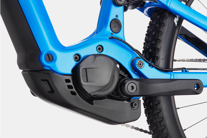 2021 Cannondale Habit Neo 3 Mens Electric Mountain Bike in Blue-3